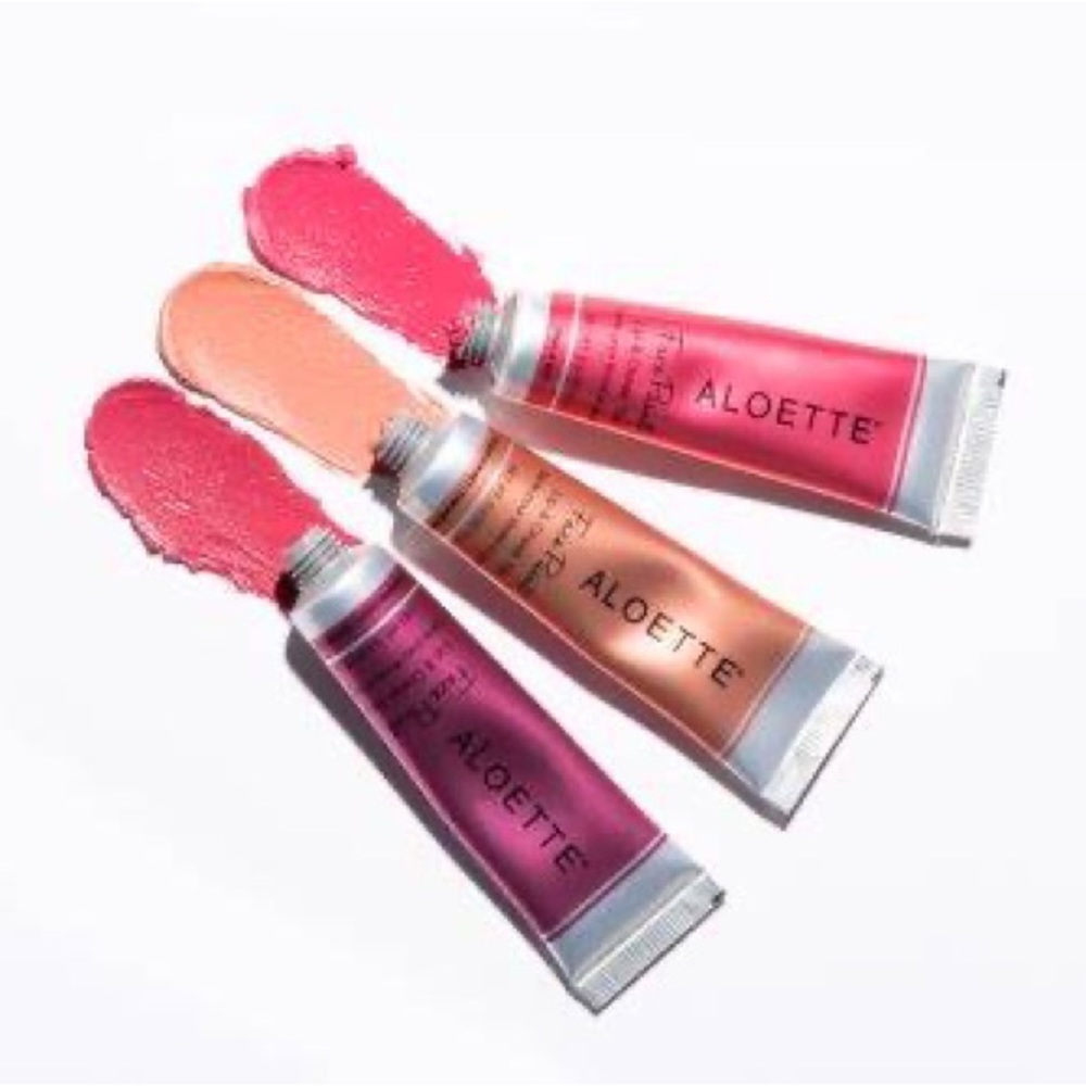 ALOETTE Face Paint Rouge Blush • Dewy Lip + Cheek Tint • Blooming Berry